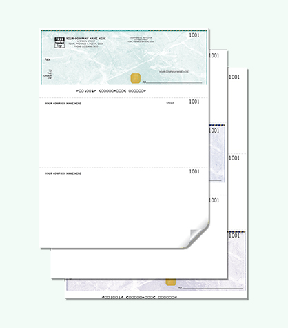 Laser Pre-Printed Multi-Purpose Cheques